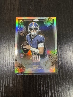 2025 Topps Chrome Jaxson Dart Fortune Refractor Insert #F15-23 New