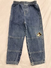 Original Mickey Mouse by Disney Toddler Girls Jeans Size See Description Below  