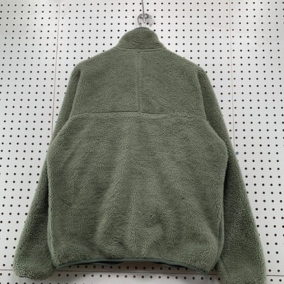 Vintage Patagonia Sherpa Jacket Mens Medium Army Olive Green Deep