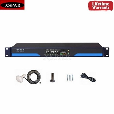 Time Server for Beidou Dual Module GPS PTP NTP Server IEEE1588 Dual Network Port