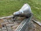 Crouse-Hinds Nautical Lamp 14” Pyrex Lens  HL-P 1137 Vintage MCM  Design — photo 4