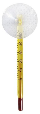 Nano Thermometer 77 mm mit Saugnapf - Präzise Temperaturkontrolle  AquaNova