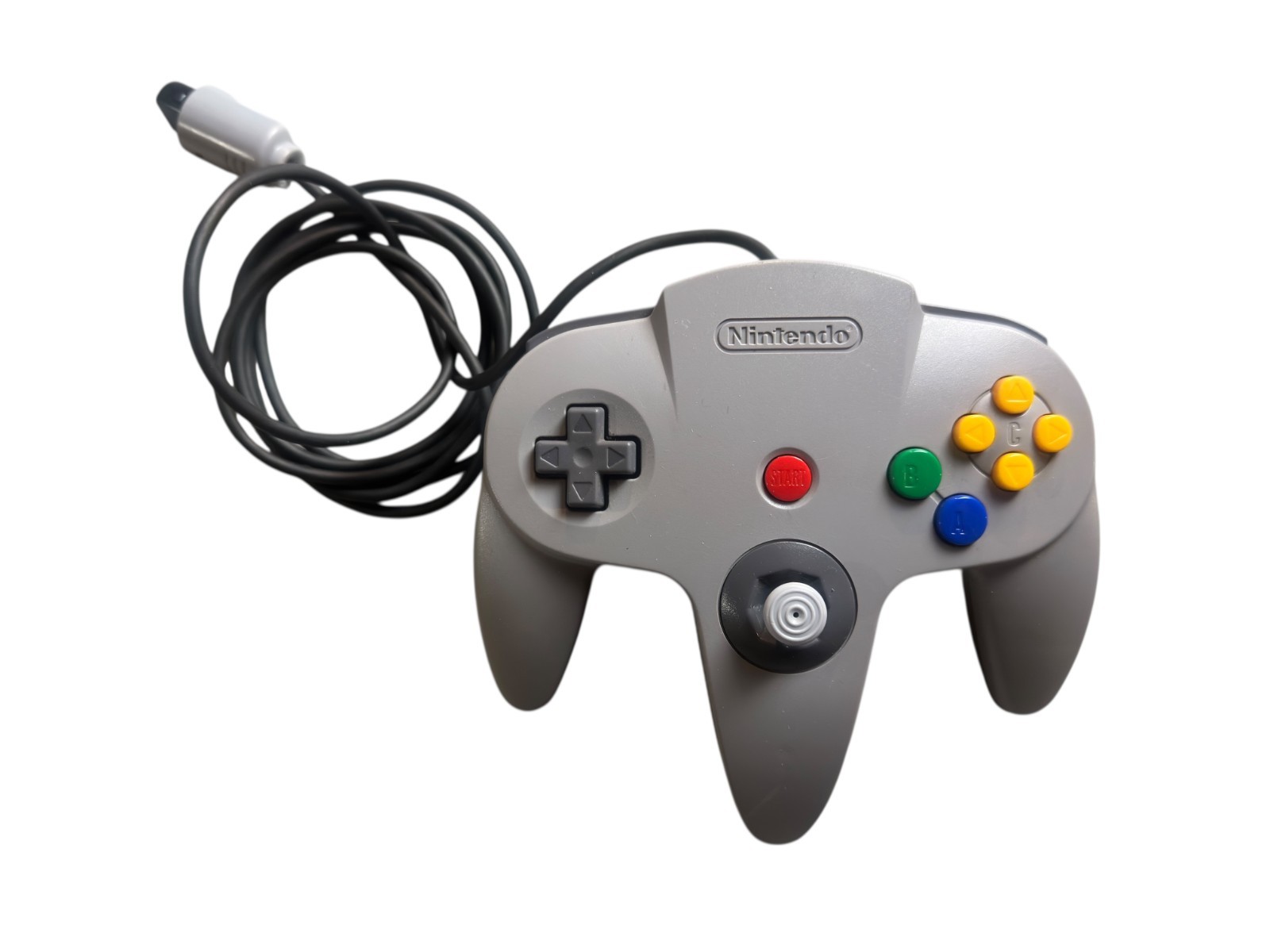 Nintendo N64 Gray Controller NUS-005 Tight Stick OEM Authentic