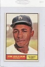Jim Gilliam 1961 Topps # 238 *EX+* Los Angeles Dodgers