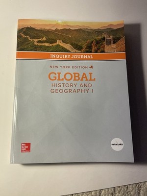 global history and geography 1 New York Edition Inquiry Journal New McGraw Hill