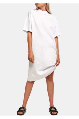 Urban Classics Jerseykleid Damen   Weiß   Größe S   Figurbetont / Casual