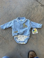 Vintage 2000s Sesame Street Baby Big Bird Shirt and Romper Size 3-6 Months NWT