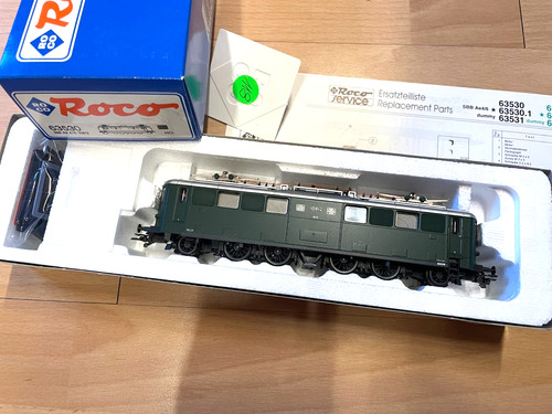ROCO HO Gleichstrom E-Lok 10812 SBB nr. 63530  in  OVP neu/neuwertig UNBESPIELT | Zustand: Gebraucht
