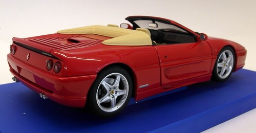 UT Models 1/18 Scale Diecast 180 074030 Ferrari F355 Spider 1994 Red Cream Int - Picture 2 of 7