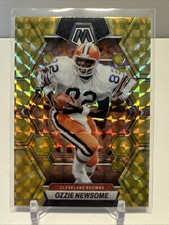 2023 Mosaic Reactive Yellow Prizm #54 Ozzie Newsome - Cleveland Browns