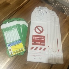 X10 Regal Tags Scaffold Inspection scaff tags 