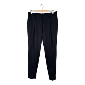 Pantalon habillé femme vintage GUCCI laine et cachemire noir taille IT42