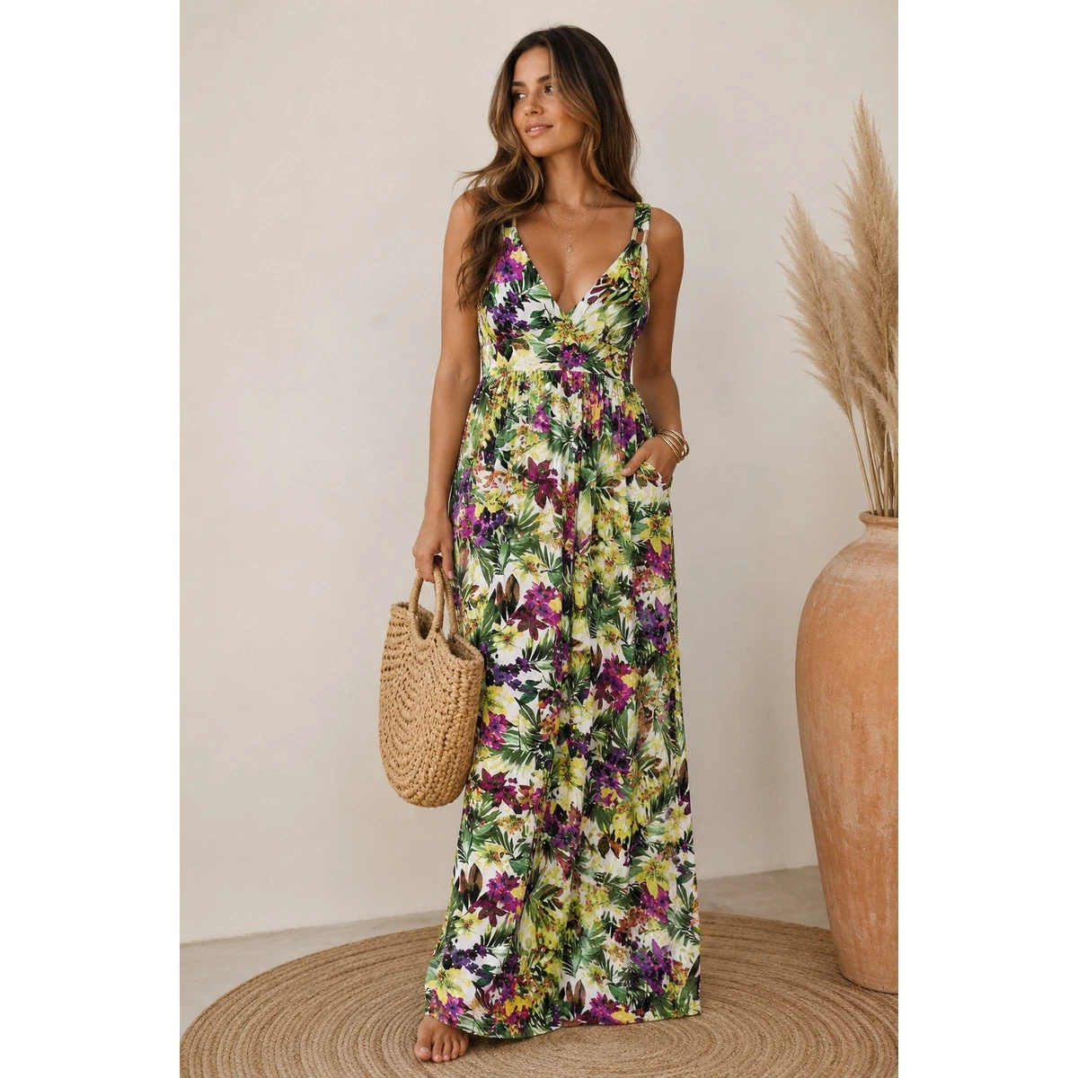jlo maxi dress Jennifer Lopez Wears Sheer White Maxi Dress Out in Beverly Hills