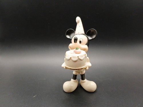 Lenox Birthstone Happy Birthday to You Mickey Mouse August Figurine - Picture 2 of 15