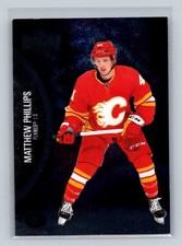 2021-22 SkyBox Metal Universe #166 Matthew Phillips RC Calgary Flames