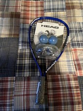 New Head Racquetball CPS Crush Pack Racquet 2 Balls Goggles
