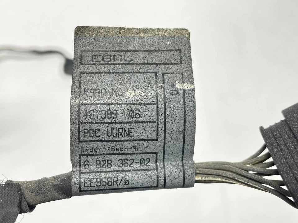 2004-2010  BMW 5 Series E60 Front Bumper PDC Wire Wiring Harness 6928361 OEM - Image 4 of 4