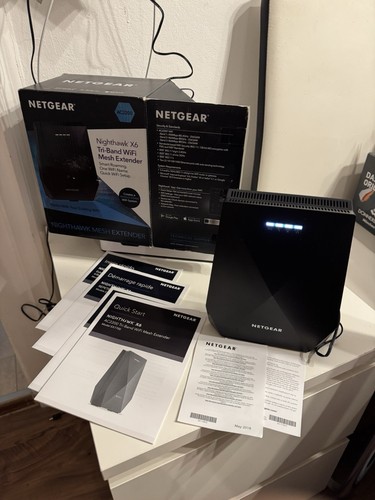 Netgear AC2200 WLAN - Netzwerk / Repeater Nighthawk X6 (EX7700) Guter Zustand!!! - Bild 9 von 14