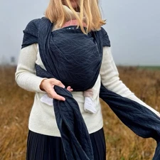 Didymos Woven Baby Wrap Trias Carbide Cashmere Size 5