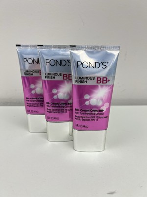 Pond's Luminous Finish BB Plus Cream With SPF15 Light Shade 1.5 oz. 10/15