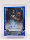 SION JAMES 2025-26 BOWMAN CHROME ROOKIE AUTO BLUE X-FRACTOR /150 #BCA-SJ Q2045