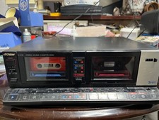 Victor D-W30 Double Cassette Deck, Plays AB Cassettes, Stereo