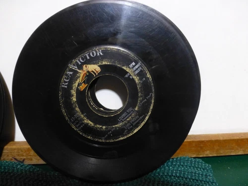 LOT (17)  ELVIS PRESLEY   45 RPM RECORDS.  ( 2 E.P RECORDS) USED