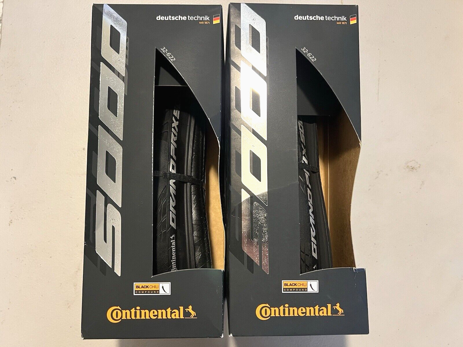 Continental Grand Prix 5000 Bike Tires - 650B X 25, Black Chili Compound, 2 Tires Included - View #3