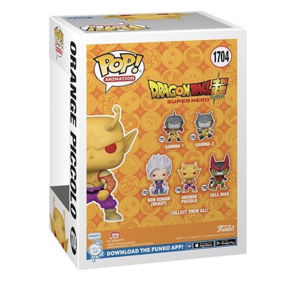 Funko Pop! Animation Dragon Ball Super: Super Hero Orange Piccolo