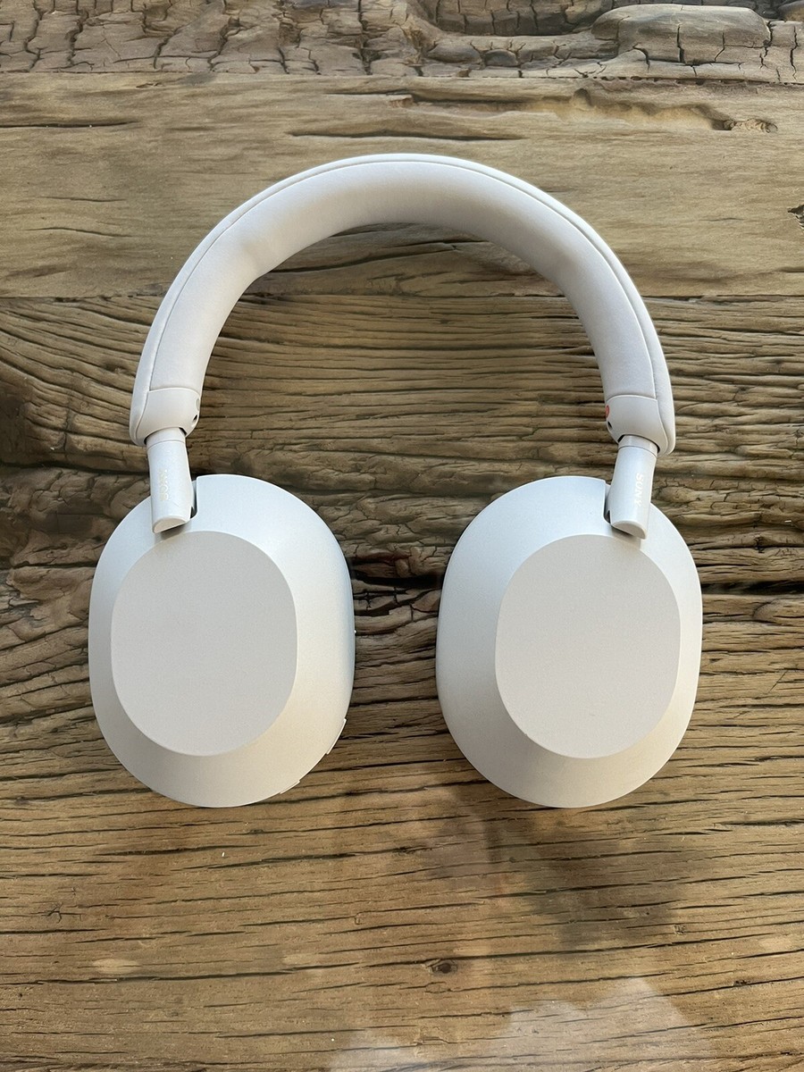 Sony WH-1000XM5 Wireless Noise Canceling Headphones - Silver | eBay