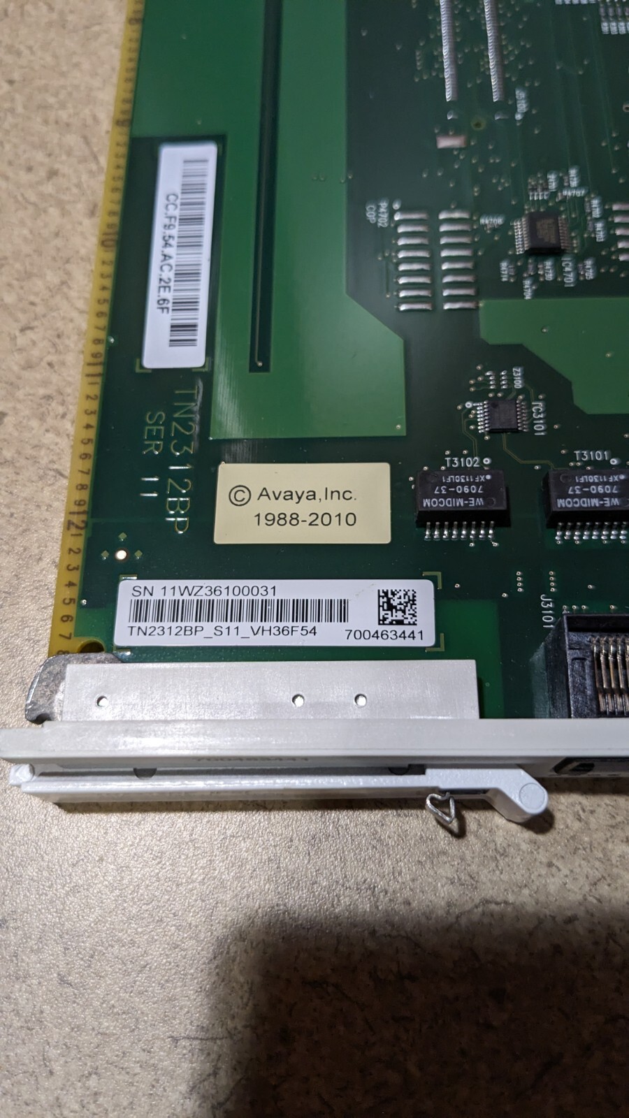 Avaya Tn2312bp Ipsi Hv33 Server Interface Card Module 700463441