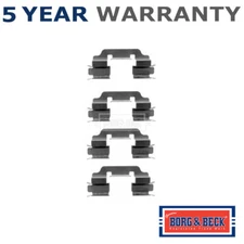 Borg & Beck Front Brake Pads Fitting Kit Fits Vaneo 1.6 1.7 CDi 1.9