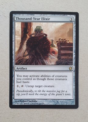 MtG - Thousand-Year Elixir / Tausendjähriges Elixier x1 - Commander 2013 - Rare