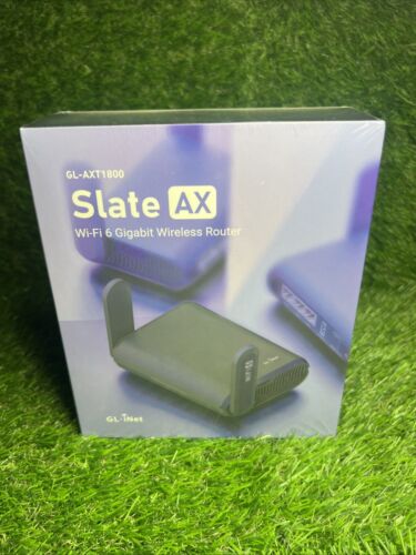 GL.iNet GL-AXT1800 Pocket-Sized Wi-Fi 6 Gigabit Travel Router (Slate AX) SEALED