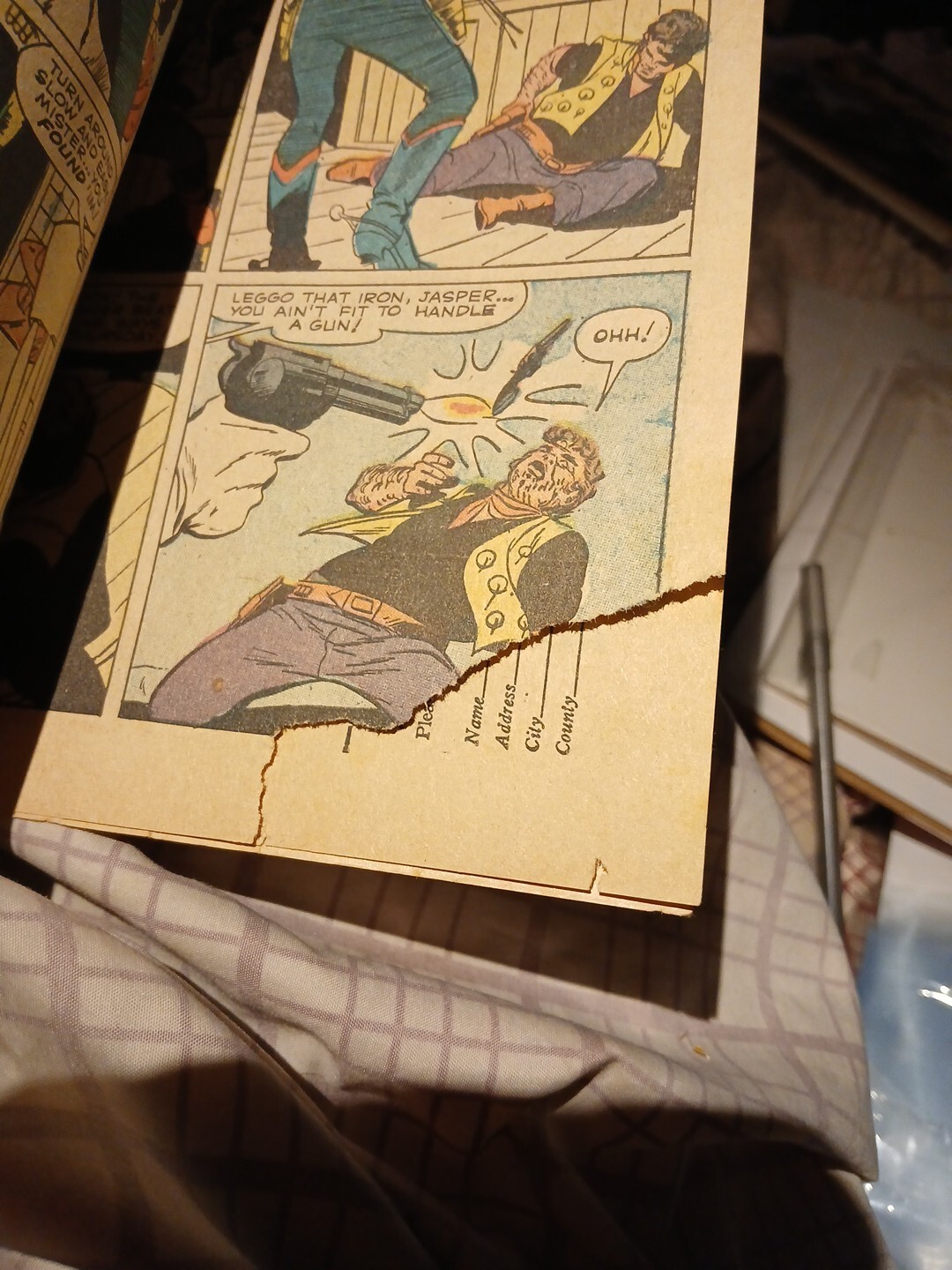 Two-Gun Kid #47 Marvel Atlas 1959 Jack Davis gunfight cover Silver Age Stan Lee thumbnail 7