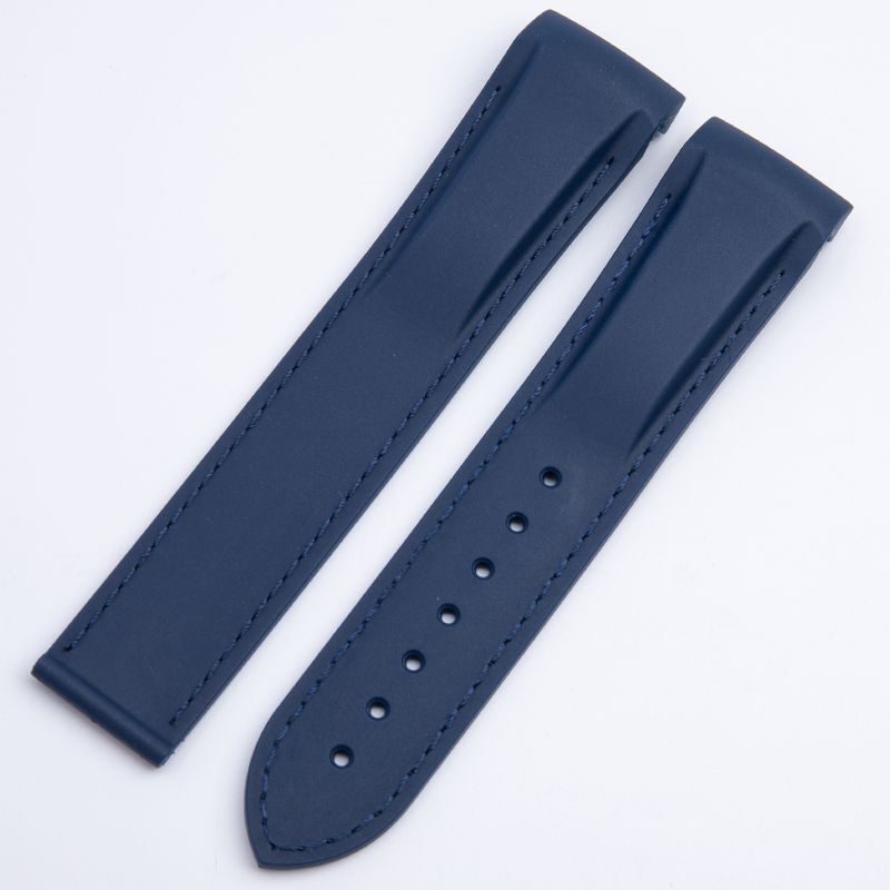 20 mm 22 mm Silicone Watch Strap Fits For Omega Seamaster 300 Planet Ocean 600 image 7