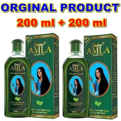 Dabur Amla Huile Capillaire Croissance Rapide Cheveux d'Or Nourrissant 200ml FR