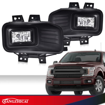 Fit for 2018-2020 Ford F-150 F150 Pickup LH +RH Halogen Front Driving Fog Lights
