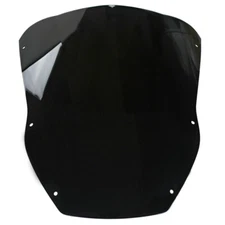 ABS Black Motorcycle Windscreen Windshield For Kawasaki 2000 2001 ZX12R 00 01