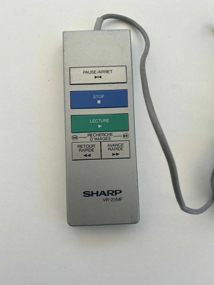 Sharp VR-25MF TELECOMMANDE COMMANDE  - Photo 2/4