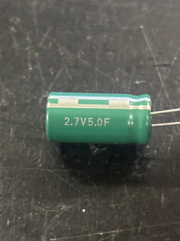 Lote de 50 Supercondensadores Eaton Supercap HV 2.7VDC 5F HV1020-2R7505-R Foto 4 de 4