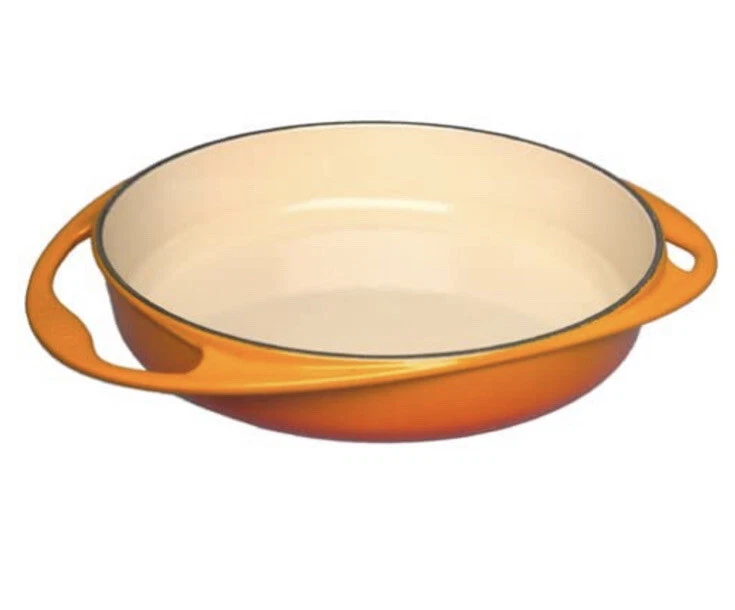 Le Creuset Cast Iron Tartin Pie Baking Dish - 25cm Volcanic (NEW)