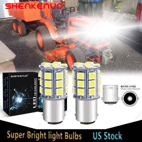 2 Super Bright LED light bulbs for Kubota B1700 B 2100 B2400 B5100