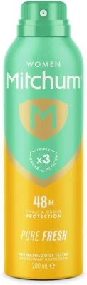 Mitchum Women Triple Odor Defense 48HR Protect Aerosol Deodorant UK