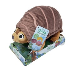 Raya and The Last Dragon Doll Tuk Tuk Plush 2 in 1 Fold and Roll Disney New  