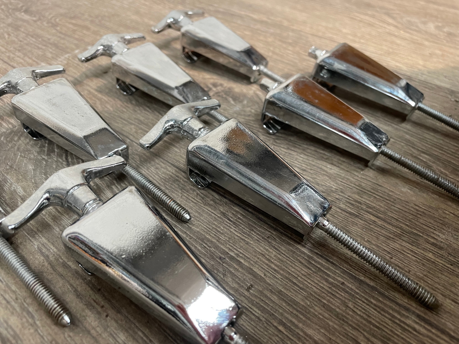 Mapex Mars Pro Bass Drum Tensioner Tension Rods & Claws Hardware x8 