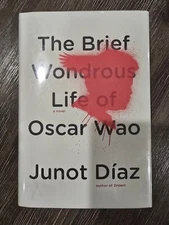 The Brief Wondrous Life of Oscar Wao by Junot Díaz, 1st Ed, 1st Pr, HC DJ 