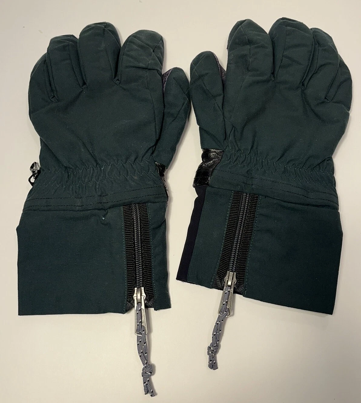 Patagonia Ski Gloves Leather Mountaineering Alpinist Fleece Lined L/XL Sample