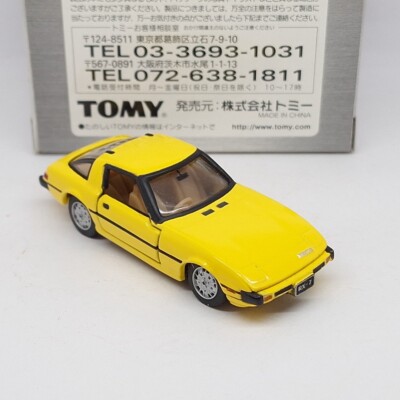 TOMICA LIMITED TL MAZDA SAVANNA RX-7 1/60 TOMY New Yellow | eBay