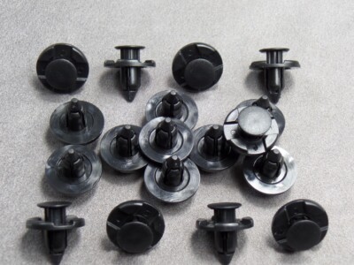 20 x Befestigung Stoßstangen Clips Klip Spreizniete 8mm für Mitsubishi Nissan